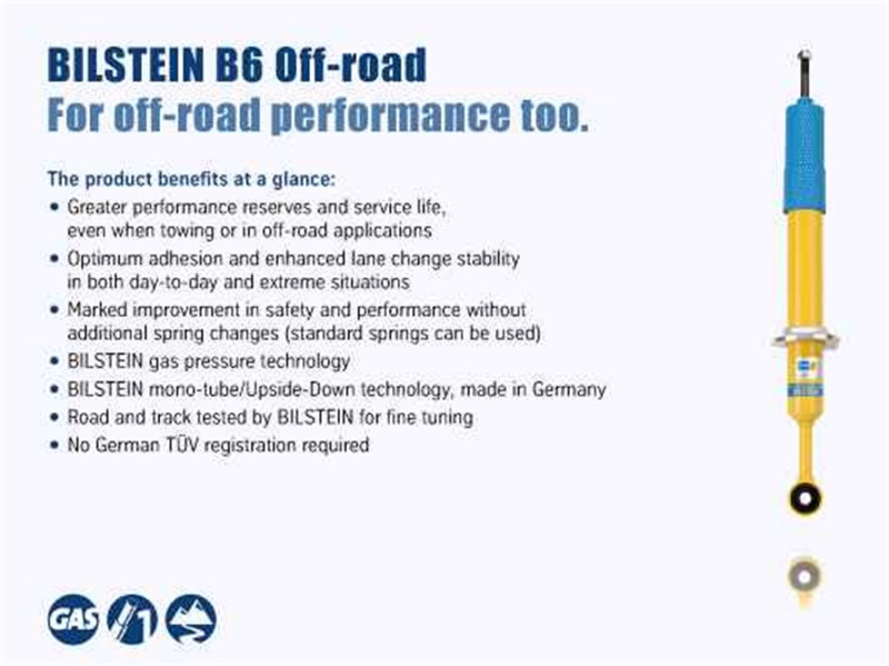 Bilstein 4600 Series 13-14 Dodge Ram 3500 Front 46mm Monotube Shock Absorber - Image 4