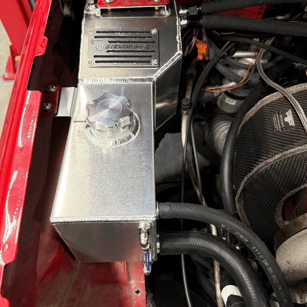 99-07 GM Truck Combo Tank | Engine Coolant Expansion & Air Oil Separator Raw - Image 3