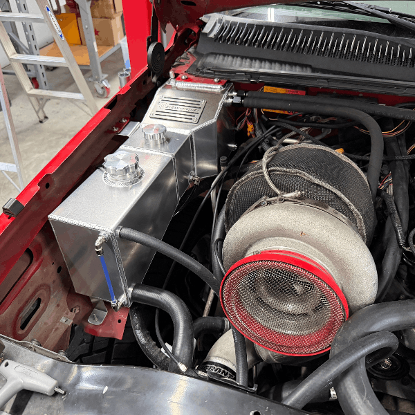 99-07 GM Truck Triple Combo Tank | Engine Coolant Expansion & Air Oil Separator Raw - Image 3